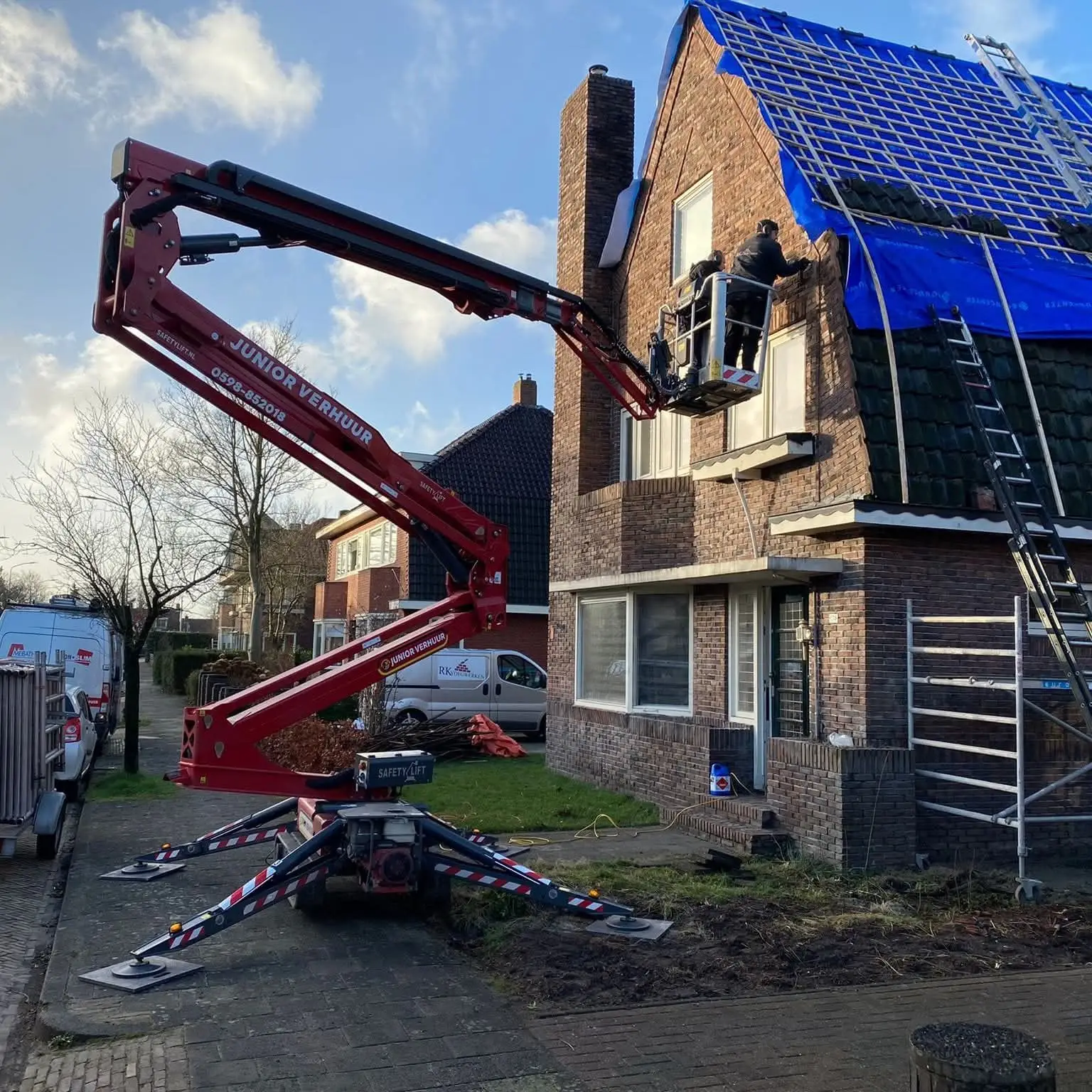 Gevelrenovatie tussenwoning Assen