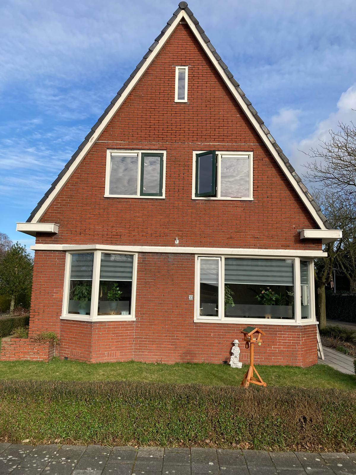 Renovatie puntgevel